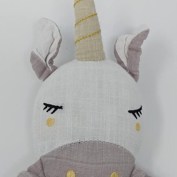 𝅺LULUJO Unicorn Lovey Baby Blanket - Picture 4 of 4